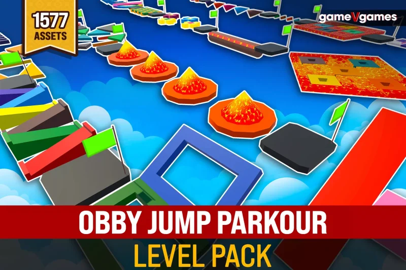 Obby Jump Parkour Level Pack