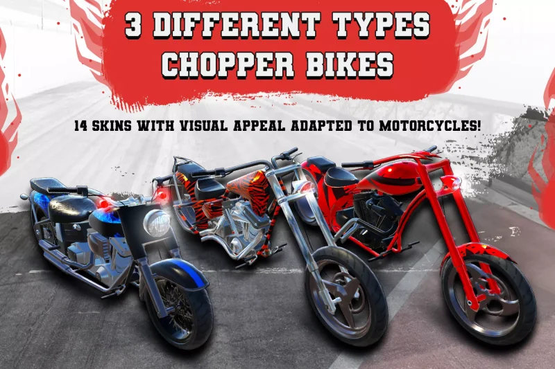 Motorcycle Pack: Chopper Bikes