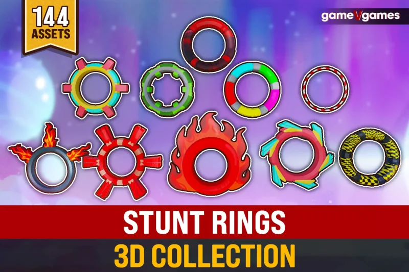 Stunt Rings 3D Collection