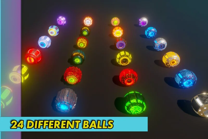 Rolling Balls Sci-fi Pack